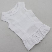 Šaty pro psa White snow