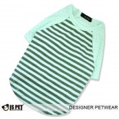 Tričko STRIPES zelené S
